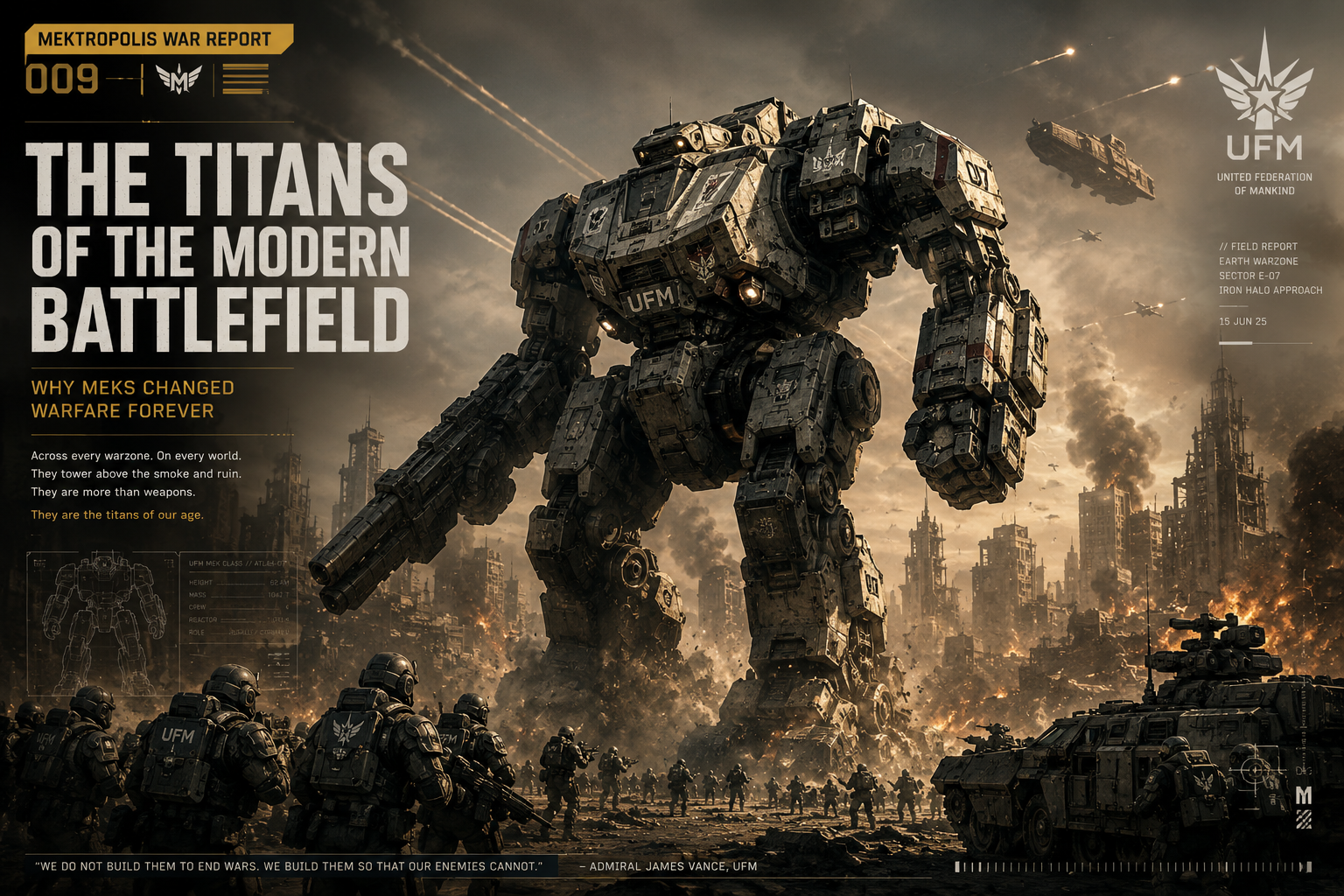 THE TITANS OF THE MODERN BATTLEFIELD